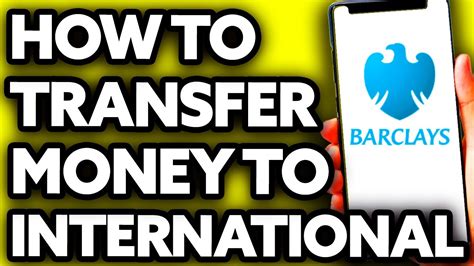 barclays international transfer fee